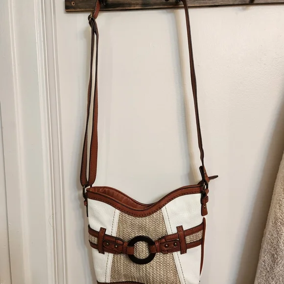 BOC Willow Bag - Brown and Cream - Picture 3 of 11